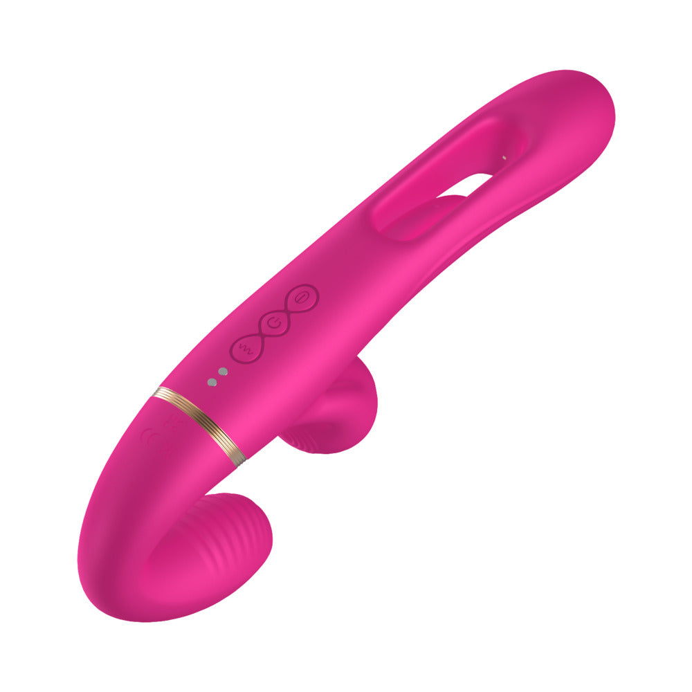 Adam & Eve Orgaz-Ohh-Matic Vibrating Stimulator with Kegel Bulb – Hot Pink