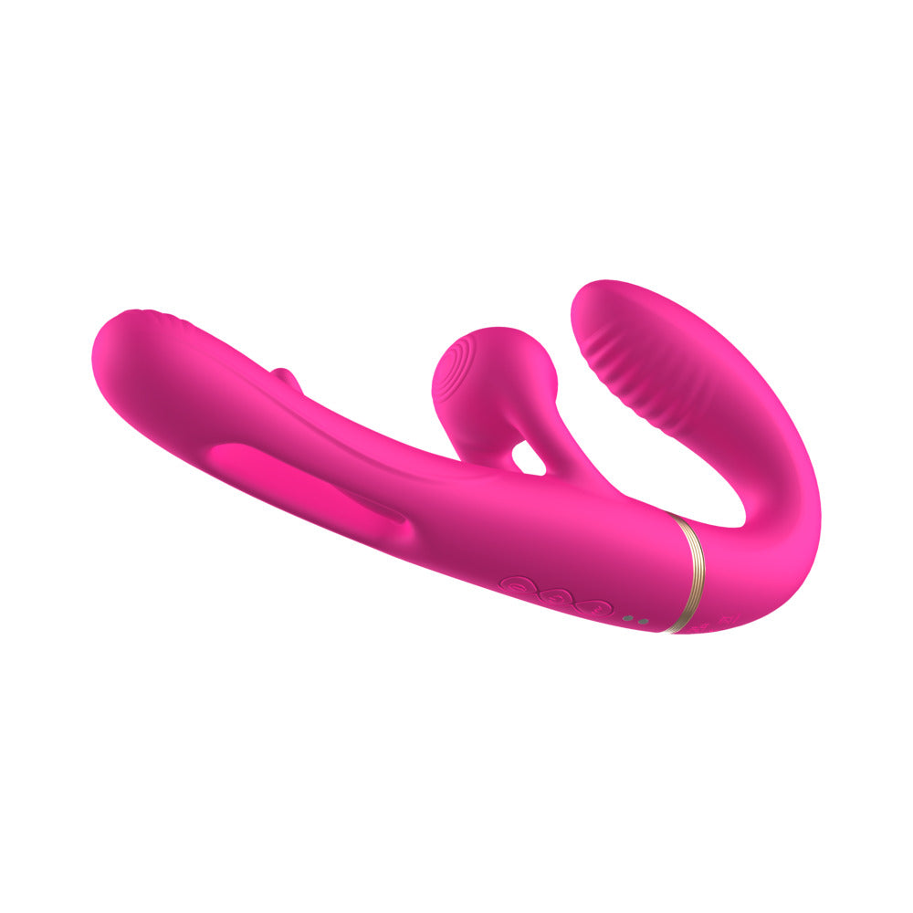 Adam & Eve Orgaz-Ohh-Matic Vibrating Stimulator with Kegel Bulb – Hot Pink