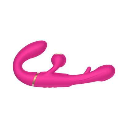 Adam & Eve Orgaz-Ohh-Matic Vibrating Stimulator with Kegel Bulb – Hot Pink
