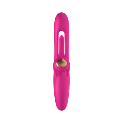 Adam & Eve Orgaz-Ohh-Matic Vibrating Stimulator with Kegel Bulb – Hot Pink