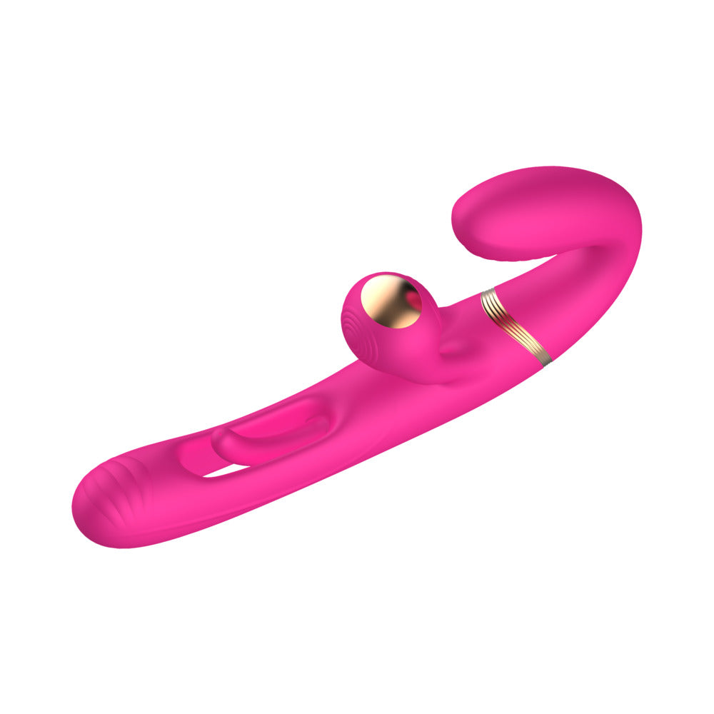 Adam & Eve Orgaz-Ohh-Matic Vibrating Stimulator with Kegel Bulb – Hot Pink