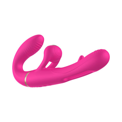 Adam & Eve Orgaz-Ohh-Matic Vibrating Stimulator with Kegel Bulb – Hot Pink