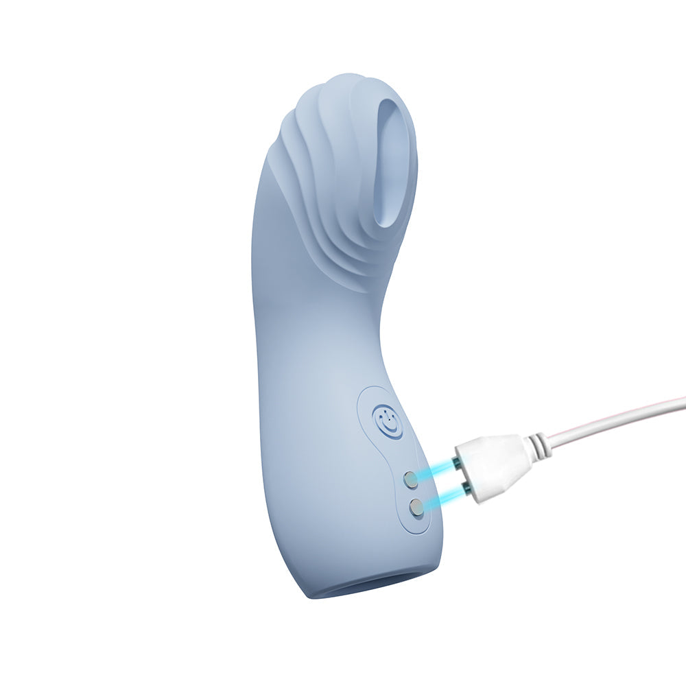 Adam & Eve Cum To Me Finger Vibrator – Periwinkle