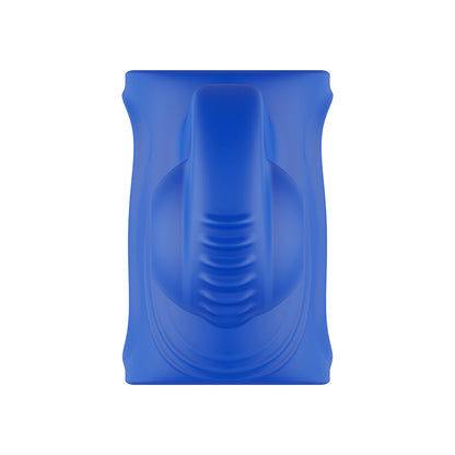 Adam & Eve Vibrating Couples Cage – Blue – Couples Penis Cage with 10 Vibration Modes
