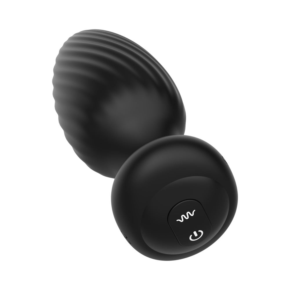 Nexus Tornado XL Rotating and Vibrating Butt Plug with Remote Control - Black
