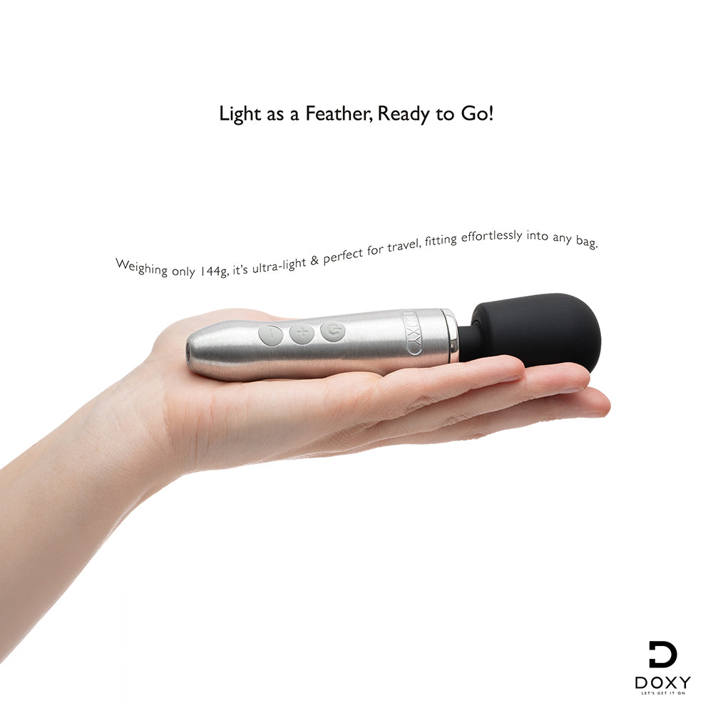 Doxy Go Travel-Sized Wand Massager – Multi-Color