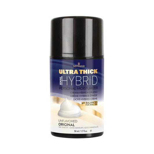 Sensuva Ultra-Thick Anal Hybrid Personal Moisturizer - 1.7 oz Bottle
