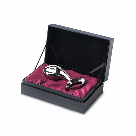 Njoy Pure Plug 2.0 X-Large Stainless Steel Plug - Silver