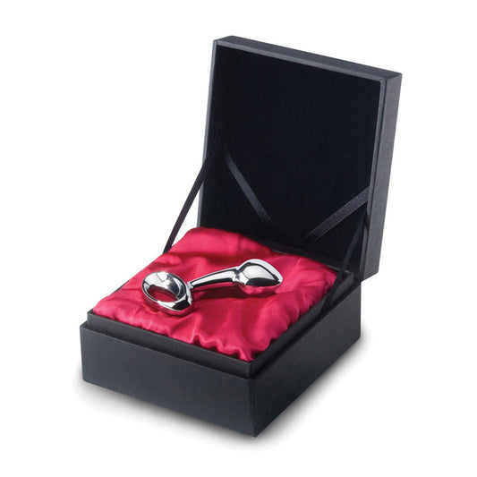 Njoy Pure Plug Small – Stainless Steel Anal Plug – Silver