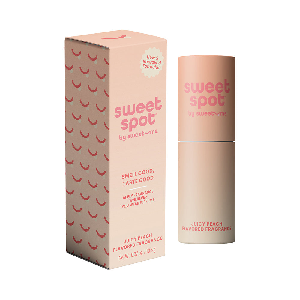 Sweetums Sweet Spot Flavored Fragrance Stick – Juicy Peach Scent