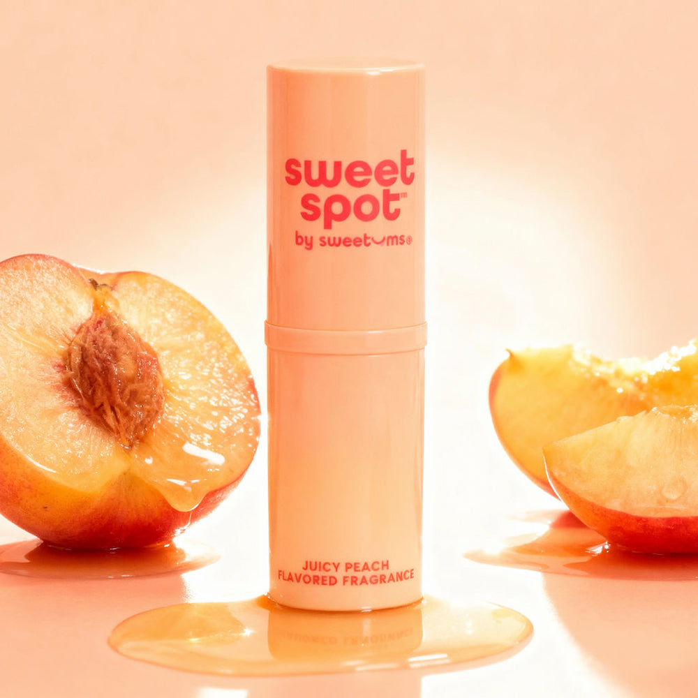 Sweetums Sweet Spot Flavored Fragrance Stick – Juicy Peach Scent