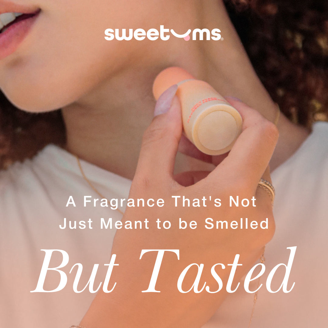 Sweetums Sweet Spot Flavored Fragrance Stick – Juicy Peach Scent