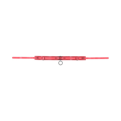 Sportsheets Ex's & Oh's Bound and Belted Restraint - Red