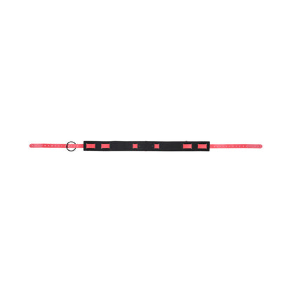 Sportsheets Ex's & Oh's Bound and Belted Restraint - Red
