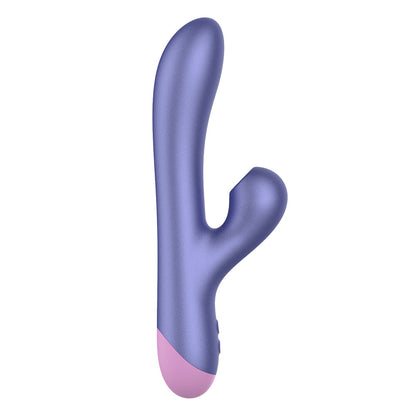 ROMP Pulse Pleasure Air Rabbit Vibrator with Dual Motors - Purple