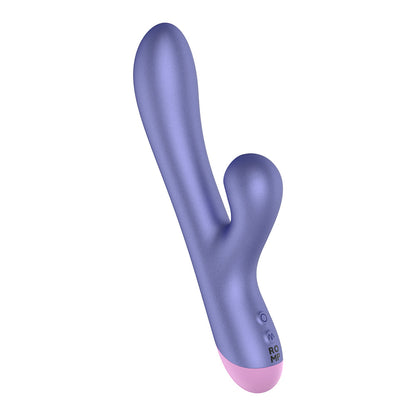 ROMP Pulse Pleasure Air Rabbit Vibrator with Dual Motors - Purple