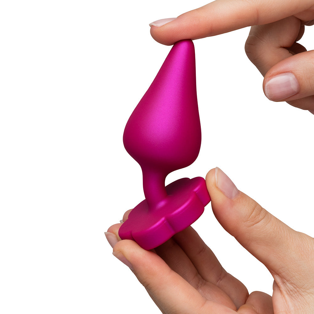 ROMP Luster Anal Plug Set – Multi-Color – Three Sizes for Beginner Anal Play