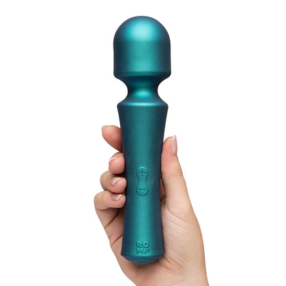 ROMP Presto Mini Cordless Wand Vibrator – Green