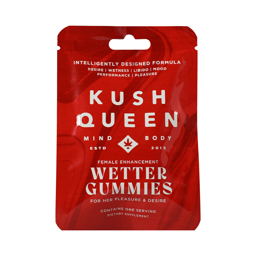 Kush Queen Wetter Gummies Female Enhancement – 12-Piece Display