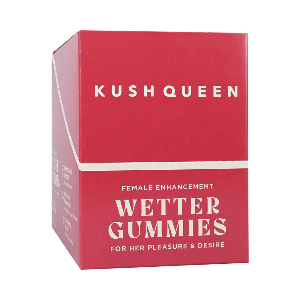 Kush Queen Wetter Gummies Female Enhancement – 12-Piece Display