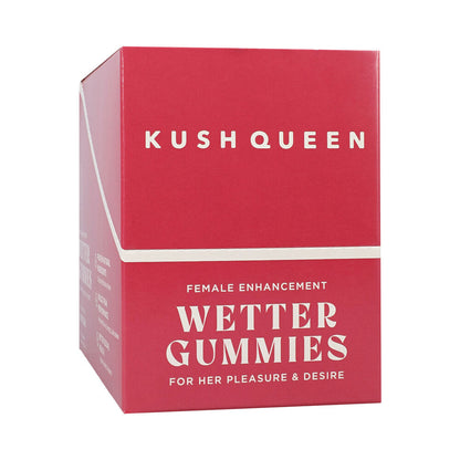 Kush Queen Wetter Gummies Female Enhancement – 12-Piece Display