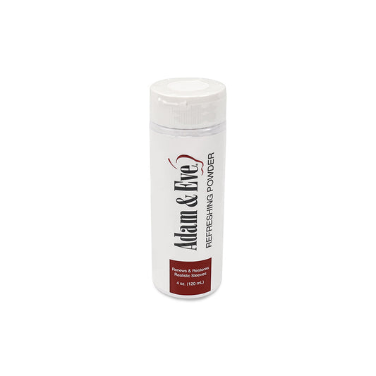 Adam & Eve Renewing Powder – Body-Safe Formula for Lifelike Toys Maintenance – 4 oz