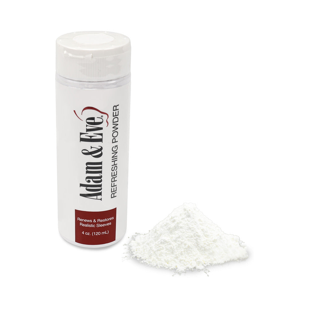 Adam & Eve Renewing Powder – Body-Safe Formula for Lifelike Toys Maintenance – 4 oz
