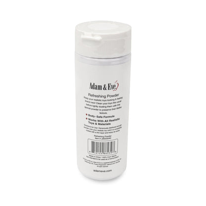 Adam & Eve Renewing Powder – Body-Safe Formula for Lifelike Toys Maintenance – 4 oz
