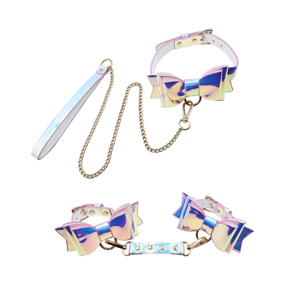 Adam & Eve The Fairy Bondage Set – 5-Piece Iridescent Pastel Bondage Kit