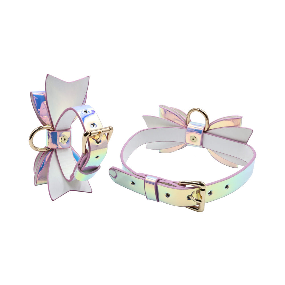 Adam & Eve The Fairy Bondage Set – 5-Piece Iridescent Pastel Bondage Kit
