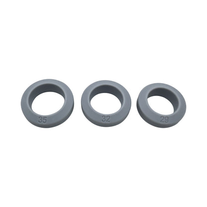 Adam & Eve 3 Piece Comfort Penis Enhancer Rings Set – Gray