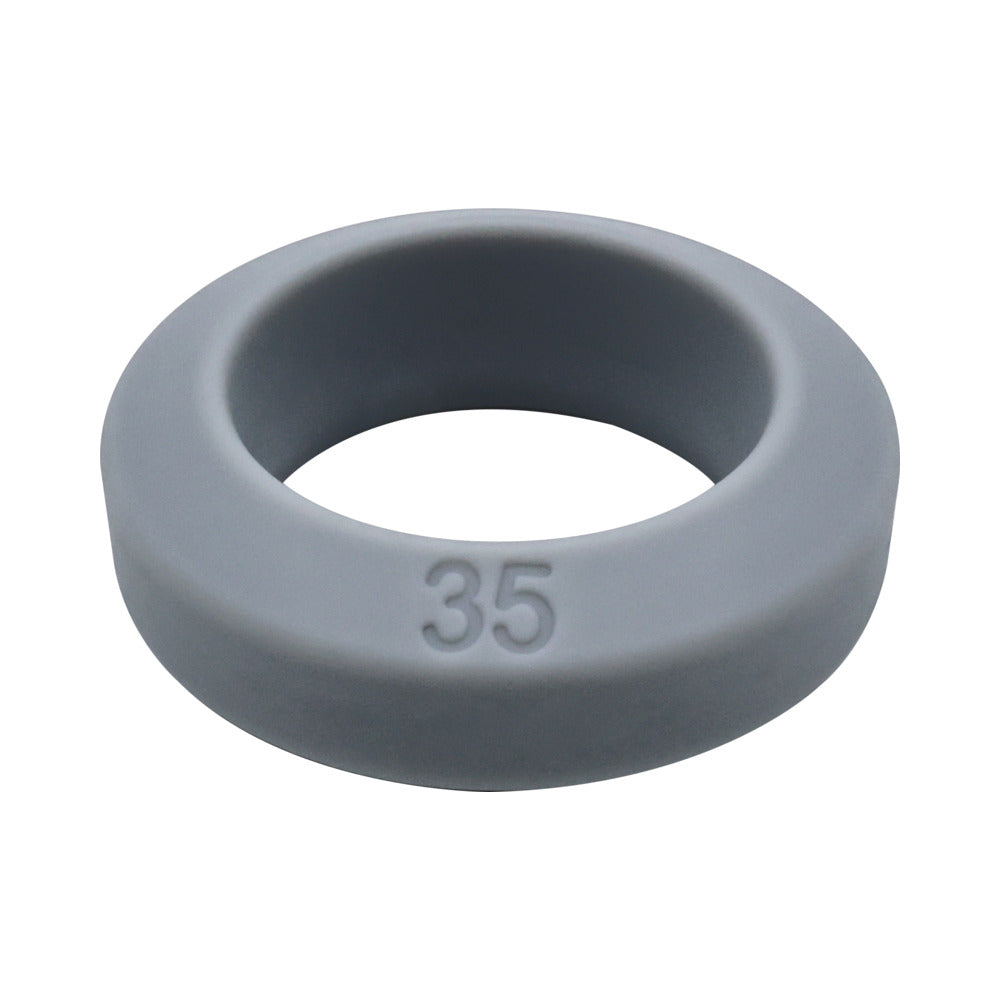 Adam & Eve 3 Piece Comfort Penis Enhancer Rings Set – Gray