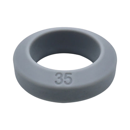 Adam & Eve 3 Piece Comfort Penis Enhancer Rings Set – Gray