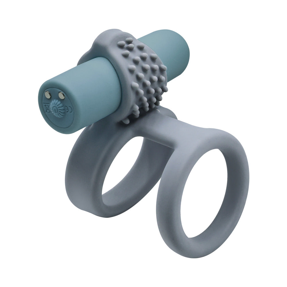 Adam & Eve Rockin' Rumbler Enhancers Set – Gray – Silicone