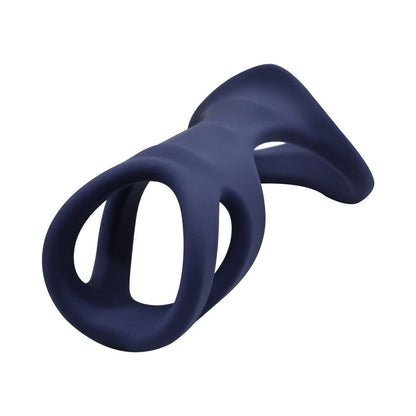 Adam & Eve Adam's Ribbed Cage Erection Enhancer – Black