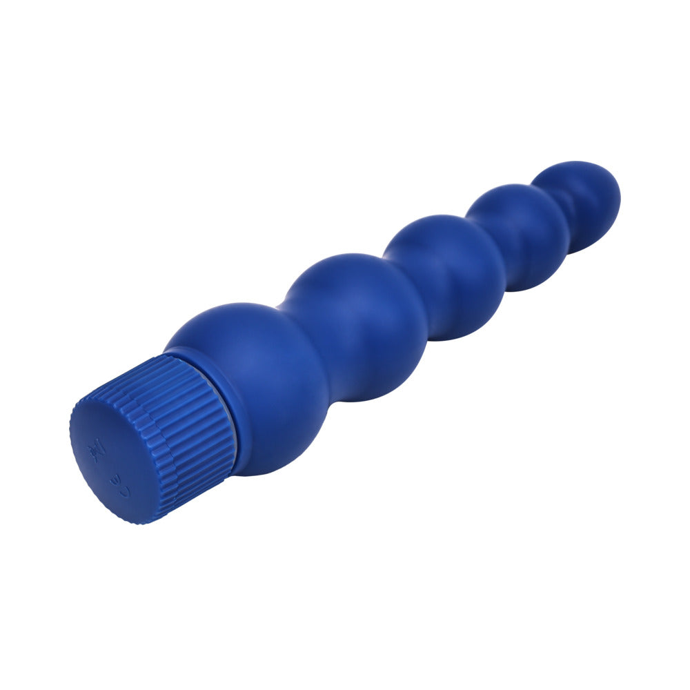 Adam & Eve Vibrating Power Bead Stick - Blue - Multi-Speed Beaded Stimulator