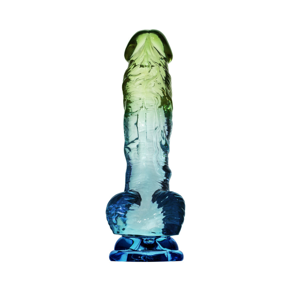 Adam & Eve Seaside Dreams Realistic Dildo 7.5 in. Multi-Color
