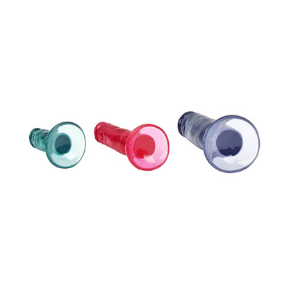 Adam & Eve Booty Bumpers Dildo & Plug Kit – Multi-Color – Anal Training Set