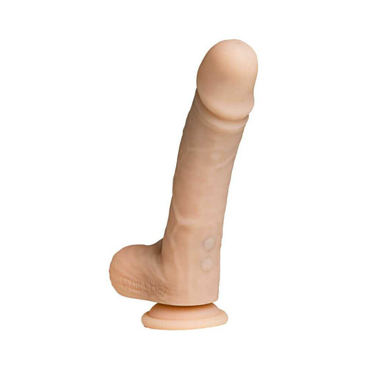 Adam & Eve The Money Shot Squirter – Realistic Vibrating Dildo with Squirting Function – Vanilla