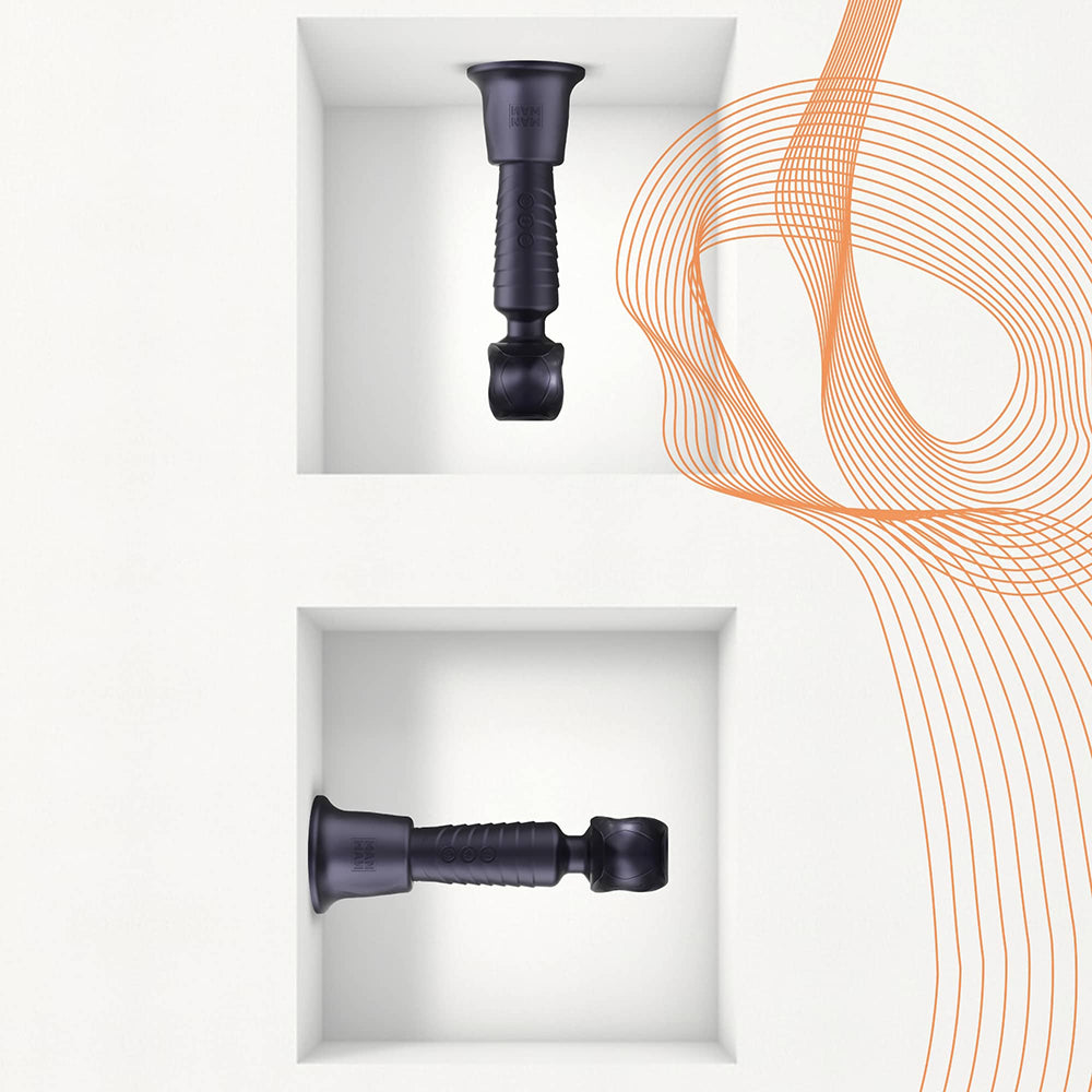 Lovely Planet Holden Universal Wand Holder – Black Plum – Suction Cup Design