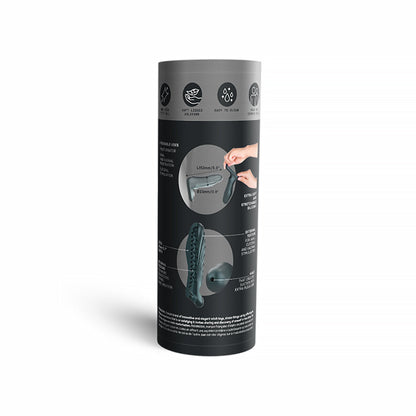 MAN WAN Ryzer Penis Extender and Soft Masturbating Sleeve – Gray