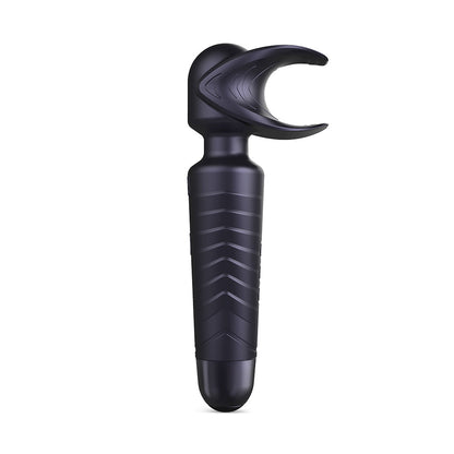 MAN WAN Man.Wand EVO 2-in-1 Frenulum Stimulator & Wand – Black Plum
