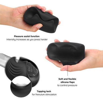 MAN WAN Sub One Tapping Stimulator – Black