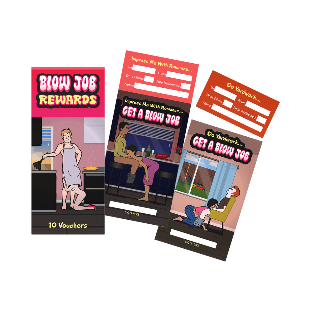 Kheper Games Blow Job Rewards Vouchers 10pk