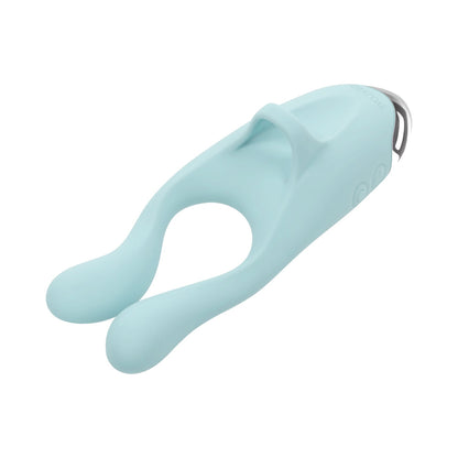 Evolved Couples Therapy Rechargeable Silicone Finger Vibrator with Tapping Function – Mint