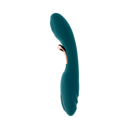 Playboy Aurelie Rechargeable Silicone G-Spot Vibrator - Deep Teal
