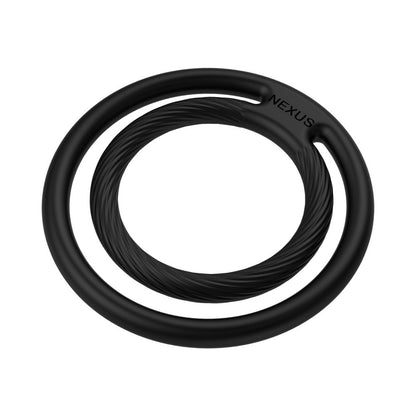 Nexus Enduro Double Cock and Ball Ring – Black
