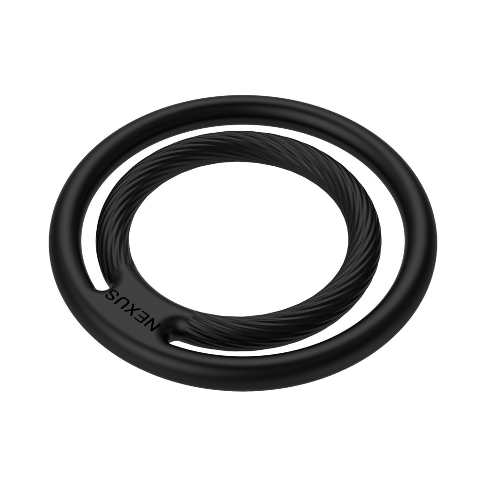 Nexus Enduro Double Cock and Ball Ring – Black
