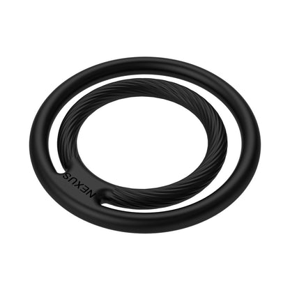 Nexus Enduro Double Cock and Ball Ring – Black