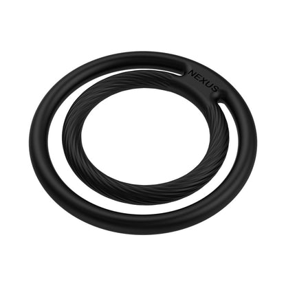 Nexus Enduro Double Cock and Ball Ring – Black